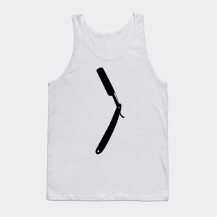 Straight razor Tank Top